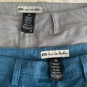 Travis Mathew size 36, lot of 2 golf shorts